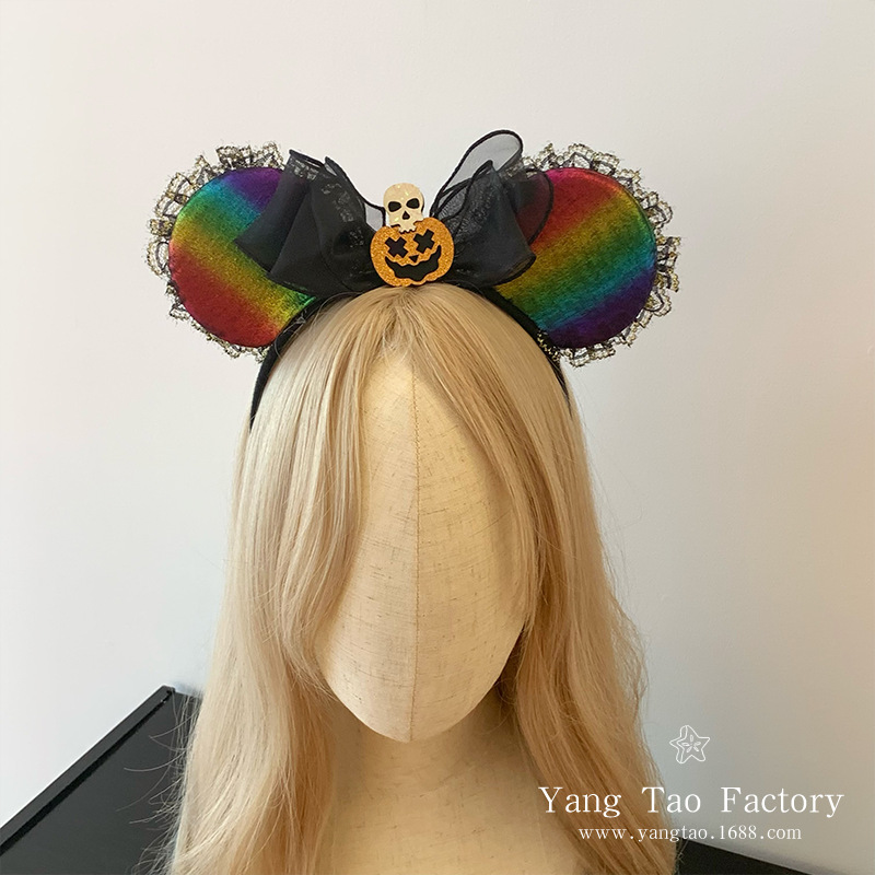 encantador fantasma infestación Halloween toques extraños accesorios de fotos cos cos accesorios de vestir bandas de cabello pinzas de cabello toques de cabello