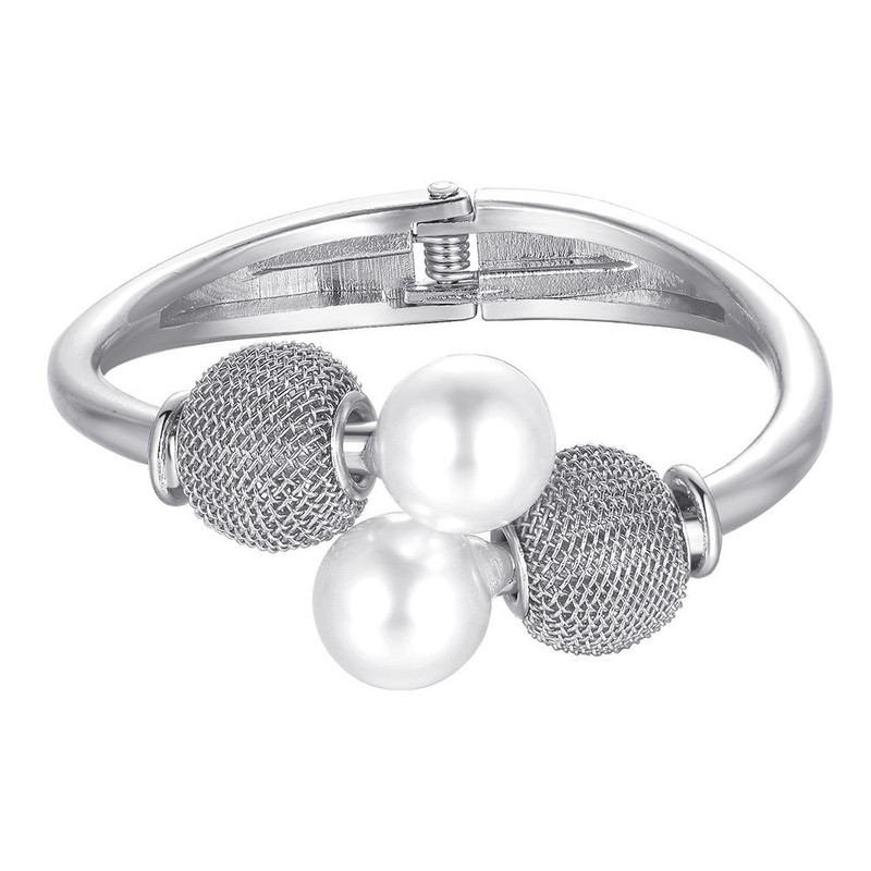 欧美跨境爆款夸张ins小众设计感金属光面手镯几何个性手饰braclet|undefined