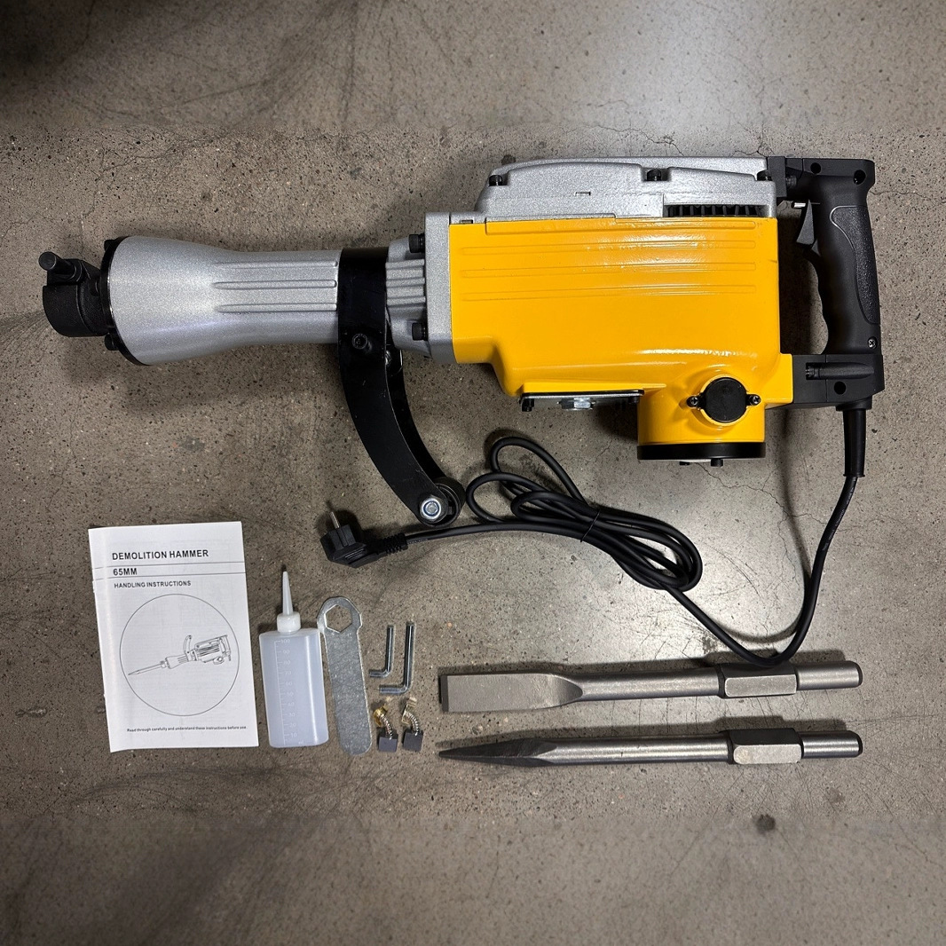 comercio exterior especial 65 picador eléctrico de alta potencia de grado industrial de pared de concreto perforador de impacto multifuncional martillo de picador eléctrico