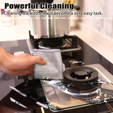 O 71036 Double metal wire cleaning cloth ˫�����˿ȥ�����