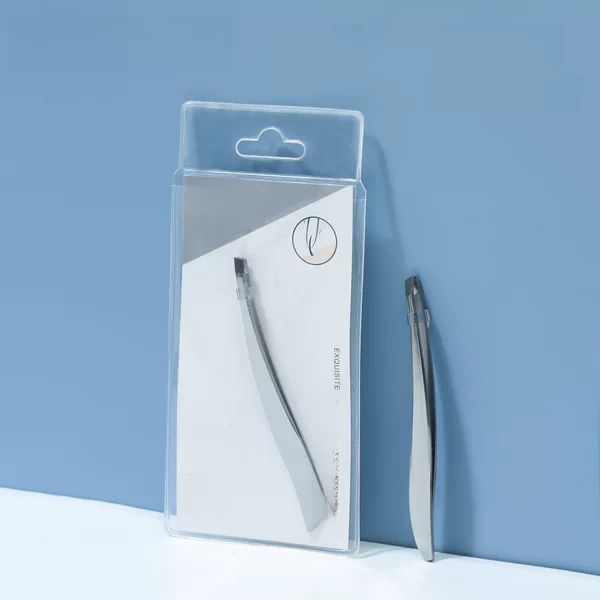 Lamela Fashionable Eyebrow Clip Stainless Steel Eyebrow Pliers Eyebrow Clip Tweezers Oblique Mouth A0170