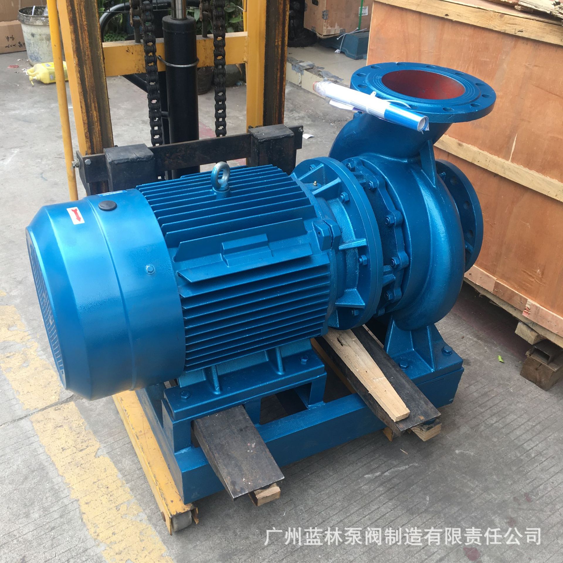 卧式管道离心泵 IRW200-400IC工业管道泵立式暖气热水循环泵