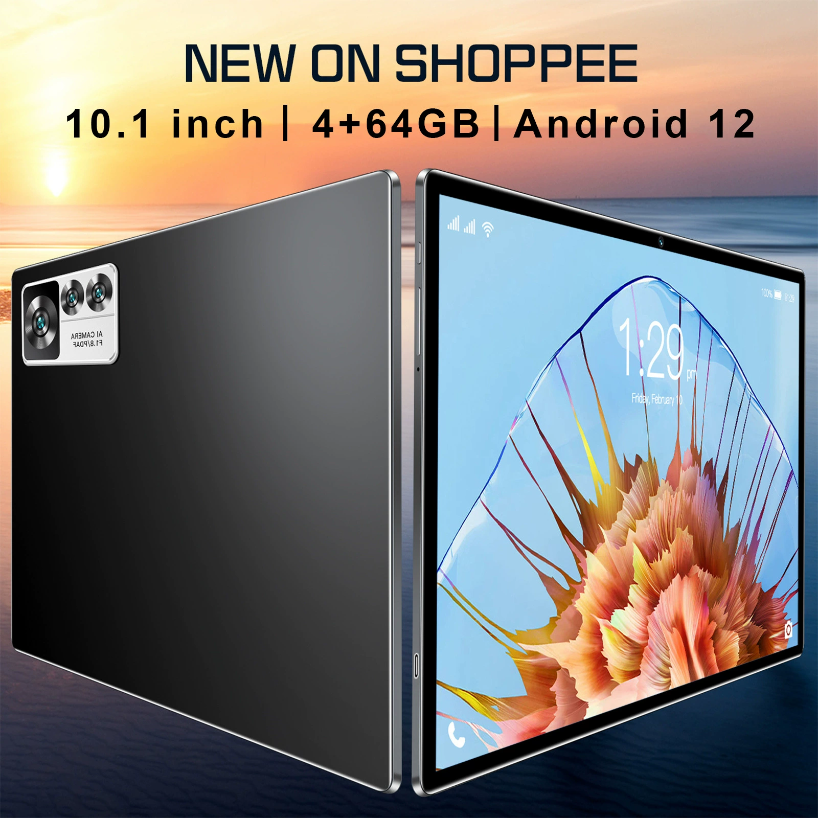 Cross-border планшет 12S Pro 4+64 популярная Android 12 прямые продажи реальный 4G складской запас источник заводская прямая доставка