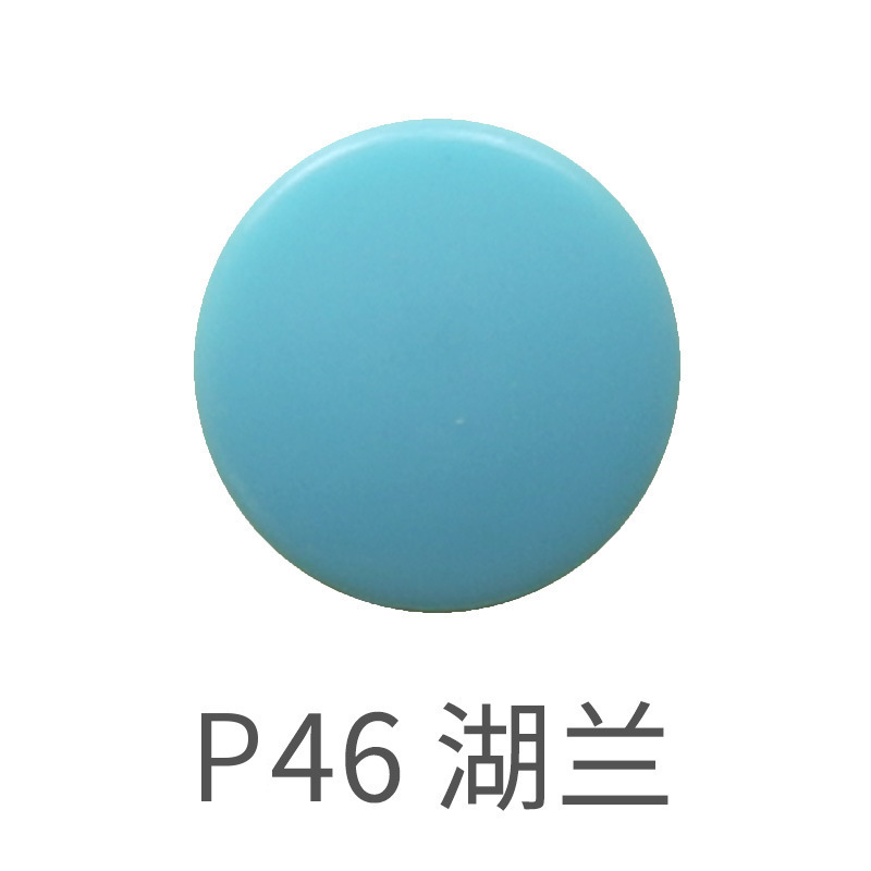 60色T8双大面塑料四合扣文具耐用塑料按扣婴童POM环保树脂四合扣|undefined