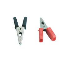 厂家直销小号鳄鱼夹子 电子夹 电瓶夹 铁夹 搭接线夹 试电夹 35MM