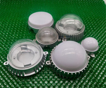 50MM点光源套件 压铸点光源外壳双出线压铸铝材led点光源外壳配件