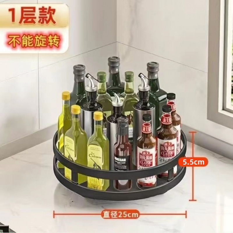 可旋转多层落地卧室小推车厨房置物架多功能收纳家用零食架床头架|undefined