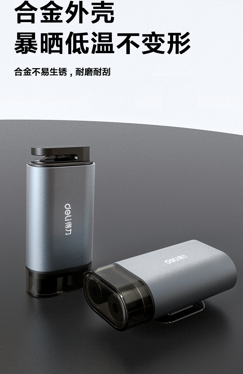 Deli car safety hammer, window breaker, escape hammer with cutter, multi-functional car emergency rescue hammer