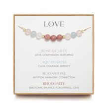 女士红木纹石手链紫水晶月光石线绳串珠可调节手链6mm红纹石手链