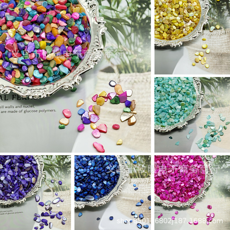 DIY Crafts Accessories 3-6mm Irregular Colorful Shell Fragments Nail Art Crystal Shell Gravel Decoration Materials Accessories DIY Crafts Accessories 3-6mm Irregular Colorful Shell Fragments Nail Art Crystal Shell Gravel Decoration Materials Accessories