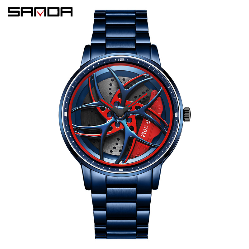 1091 스틸 벨트 블루