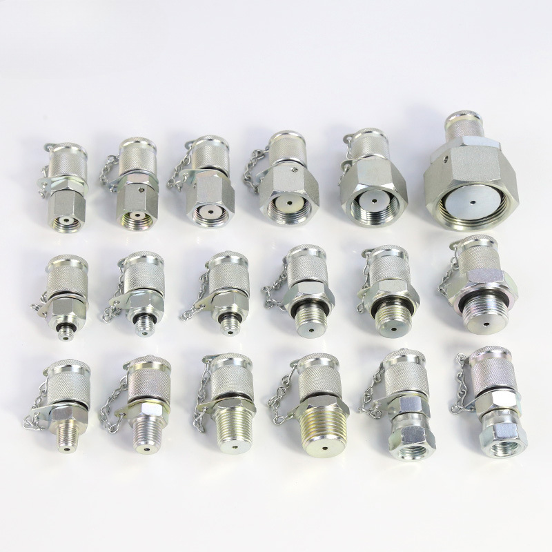 Adaptador de excavadora conector de medición de presión de tubería hidráulica conector de prueba de presión de manguera de medición de presión cónica H de 24 grados conector de prueba de manómetro