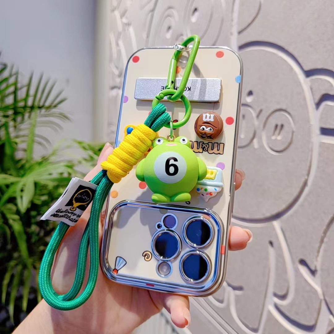 Original lindos billar animal personalidad simple llavero de automóvil bolsos para hombres y mujeres hermosos colgantes al por mayor