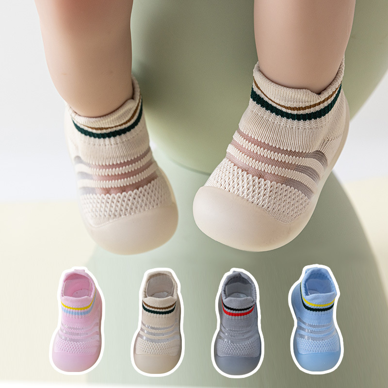 Zapatos transpirables de verano para bebés zapatos de piso suave para niños zapatos de piso suave para niños pequeños
