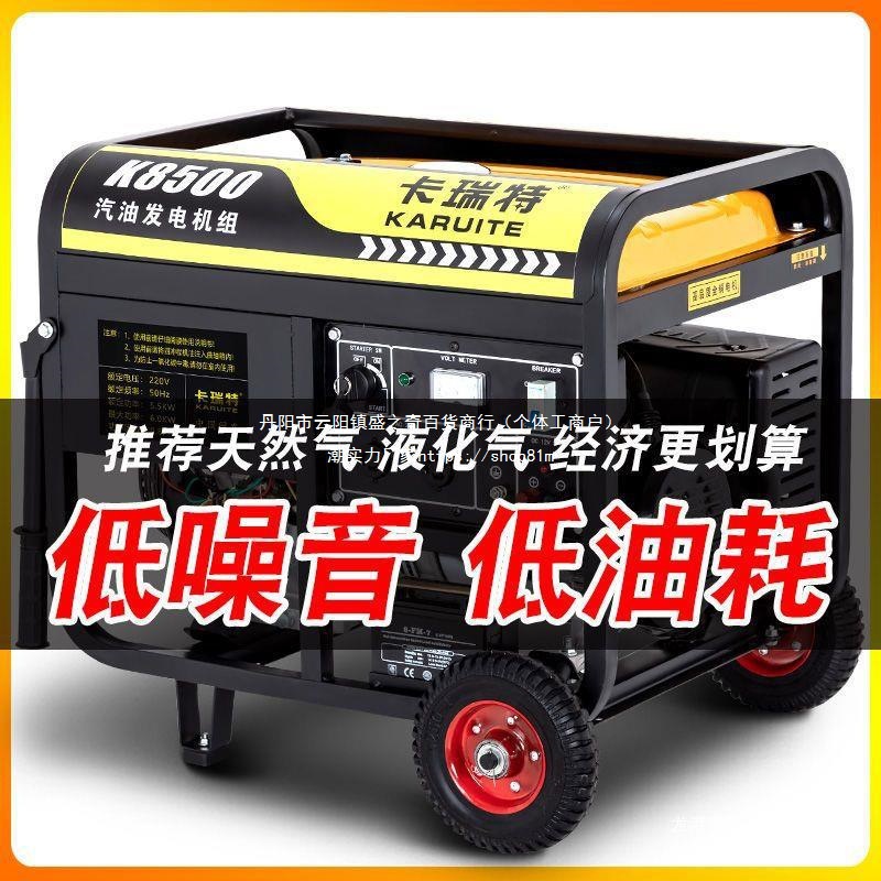 10KW汽油发电机220V小型家用8千瓦户外三相380V大功率商用5/6直销