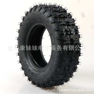 4.10-6 410-6inch Tire Tubeless Tire Anti-Skid and Anti-Explosion Suitable for Atv Utv (Motorcycle wheel hub) - 410-6
