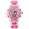 Silicone cartoon children's watch, lamp, wholesale