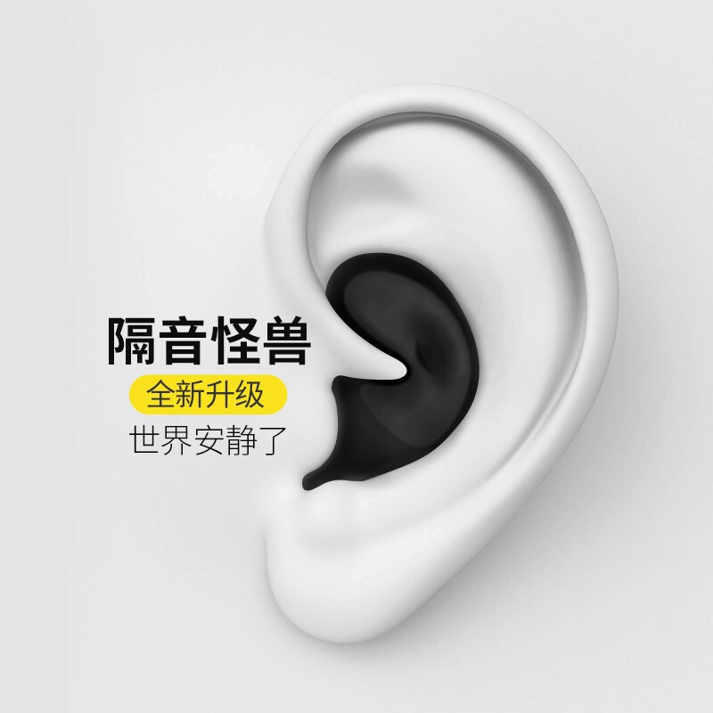 Sound-proof Earplugs Anti-noise Sleeping Work Student Sleeping Anti-noise Artifact Snoring Super Thermoplastic Earplugs