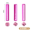 Wavy set, mold, 3 pieces