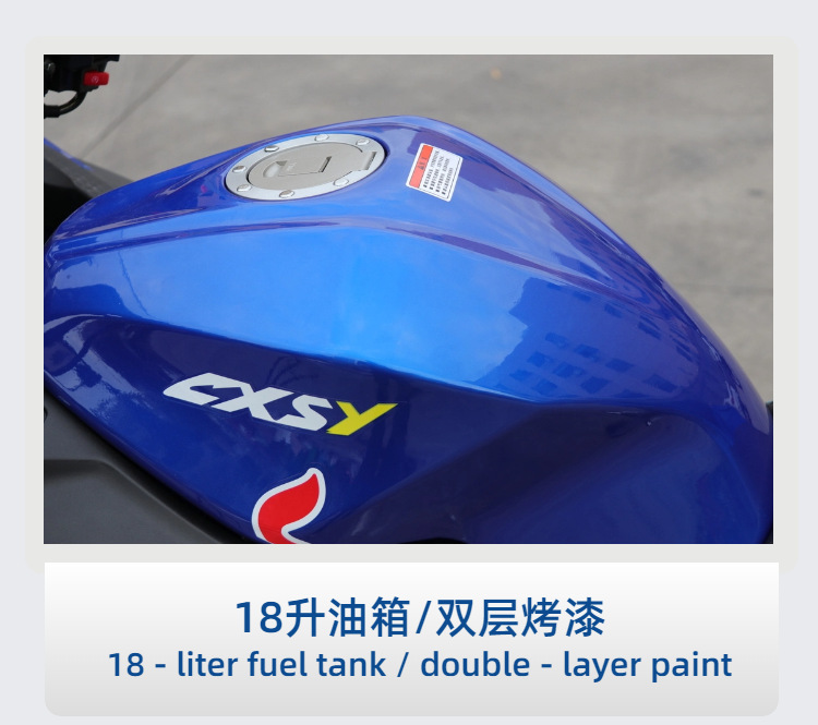 Customized Small Ninja Motorcycle Sports Car, Dual-Cylinder Water-Cooled 400Cc, National Iv Standard, Efi, Street Legal Motorcycle