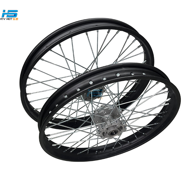 Off-road motorcycle accessories T2 iron front hub 1.60X19 inch hub core rear hub 1.60X21 inch rim drum core