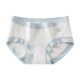Cotton Extended Crotch Underwear for Women, Seamless Breathable Butt Lift Cotton Crotch Mid-Waist Girls Spring and Summer Triangle Shorts Wholesale