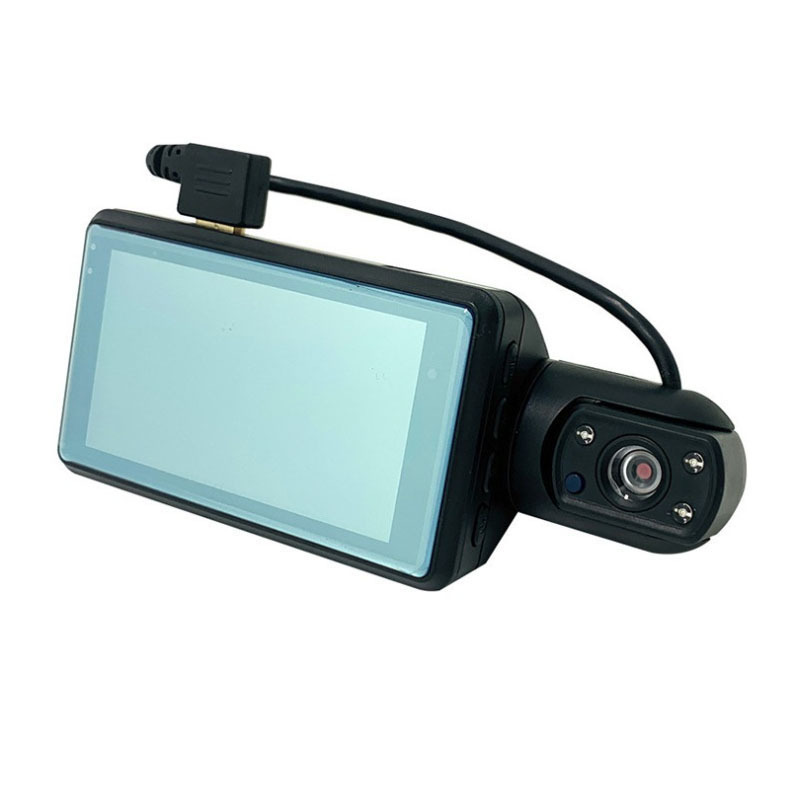 2024 HD grabador de video de conducción lente giratoria de 360 ° monitor de estacionamiento 1080P cámara de conducción de doble lente