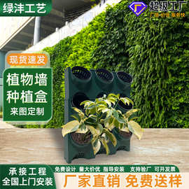 垂直绿化植物墙种植盒户外工程立体围挡绿植种植槽壁挂式容器花盆