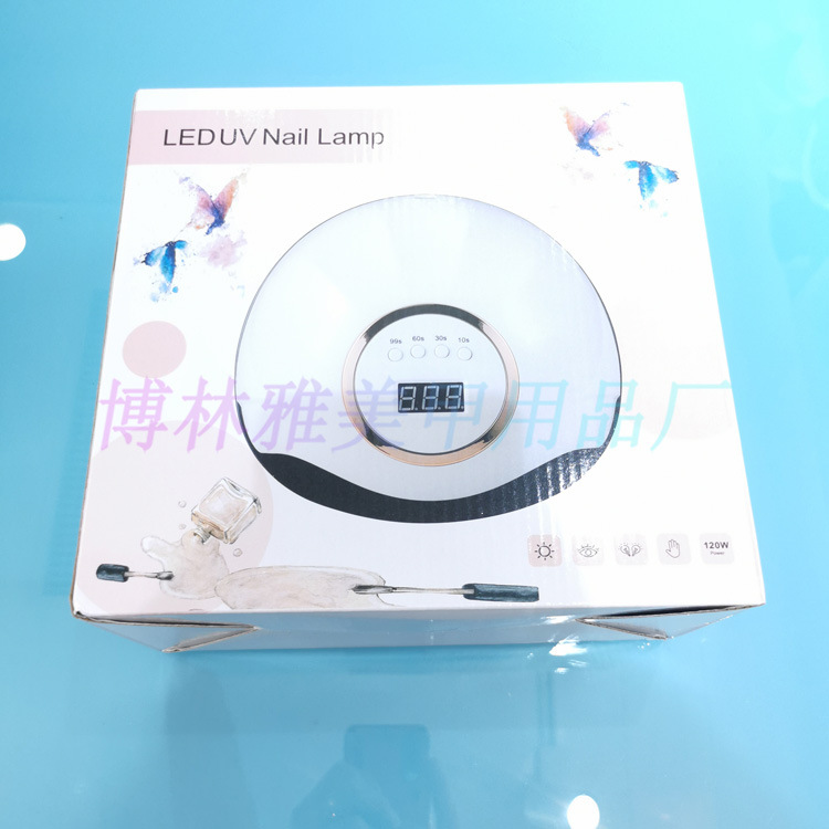 Yeni tırnak lambası LED/UV tırnak kurutucu yüksek güçlü tırnak fototerapi lambası el ve ayak çift kullanımlı tırnak pişirme lambası
