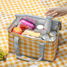 保溫袋冷藏袋鋁箔加厚便當包飯盒袋子大容量冰袋戶外野餐包保冷用