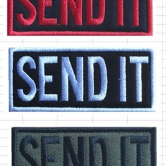 Embroidered fabric patch magic outdoor supplies Amazon bag with embroidered fabric patch chest strip and arm badge