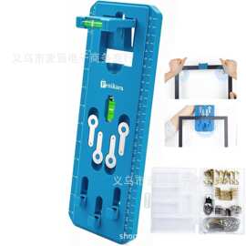 跨境Picture Hanging Kit 免打孔带水平仪相框定位器图片悬挂工具
