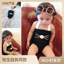 新品宝宝比基尼儿童泳衣0-1-3-6岁婴儿女孩速干可爱防晒韩版套装