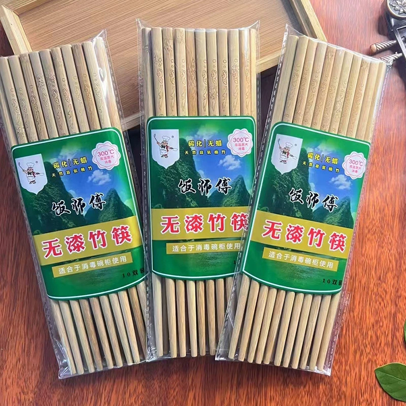 Органические нескользящие палочки для домашнего использования из натурального дерева, кухонная посуда, новая коллекция