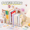 Cosmetics Storage children Cartoon bookends desktop Shelf multi-function transparent storage box wholesale