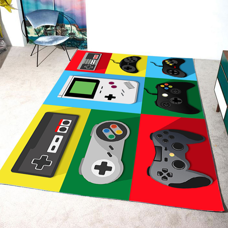 Máquina de juego transfronteriza Alfombra Hogar Sala de estar Alfombra Dormitorio Manta de cabecera Alfombra de decoración de sala de deportes electrónicos Alfombra de entrada