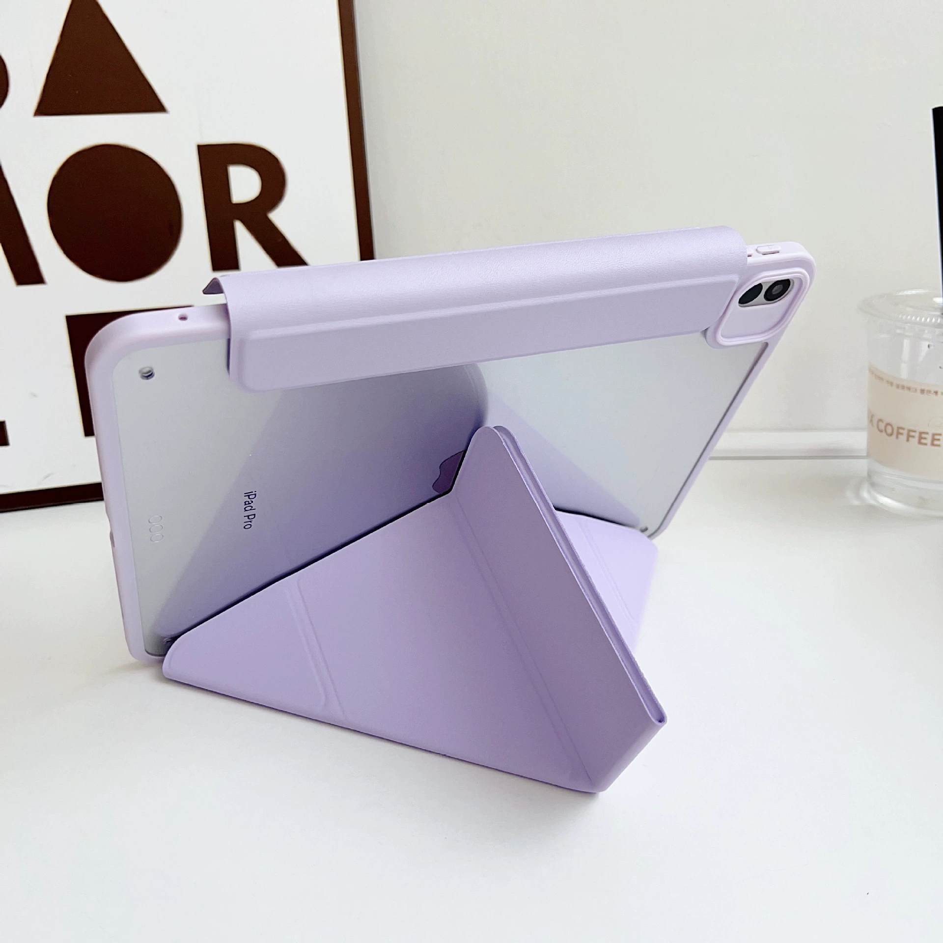 Подходящий защитный чехол для iPad Pro 11 с Y-складной пряжкой, магнитное разделение, прозрачный против падений чехол 10.9 Air6/54