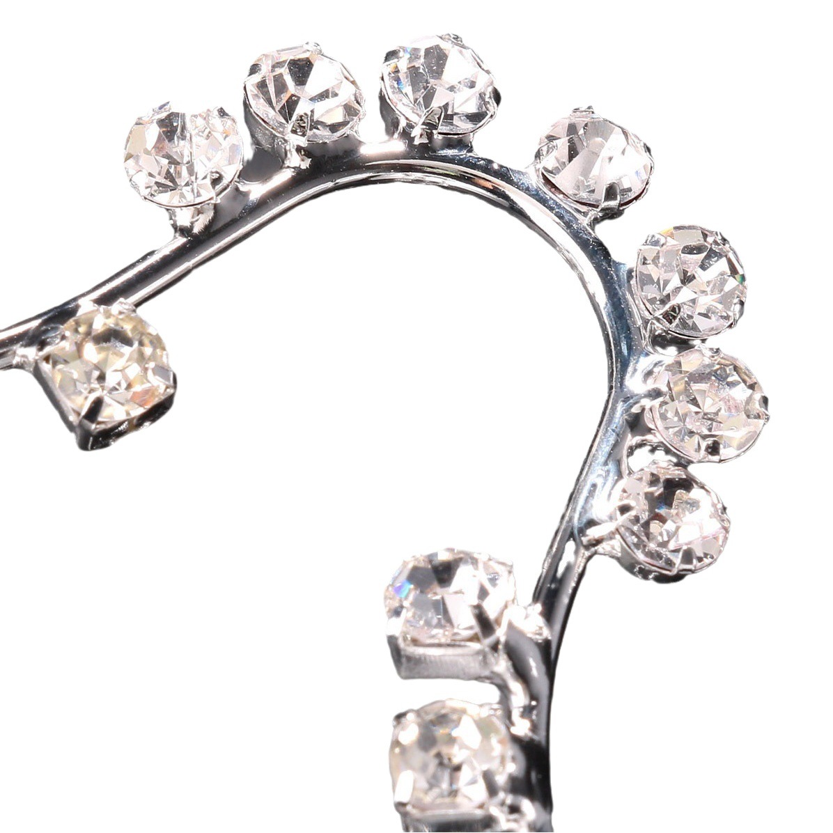 Transfronterizo nuevo rhinestone gafas Marco europeo y americano personalidad bola borla exagerada gafas marco tendencia accesorios gafas