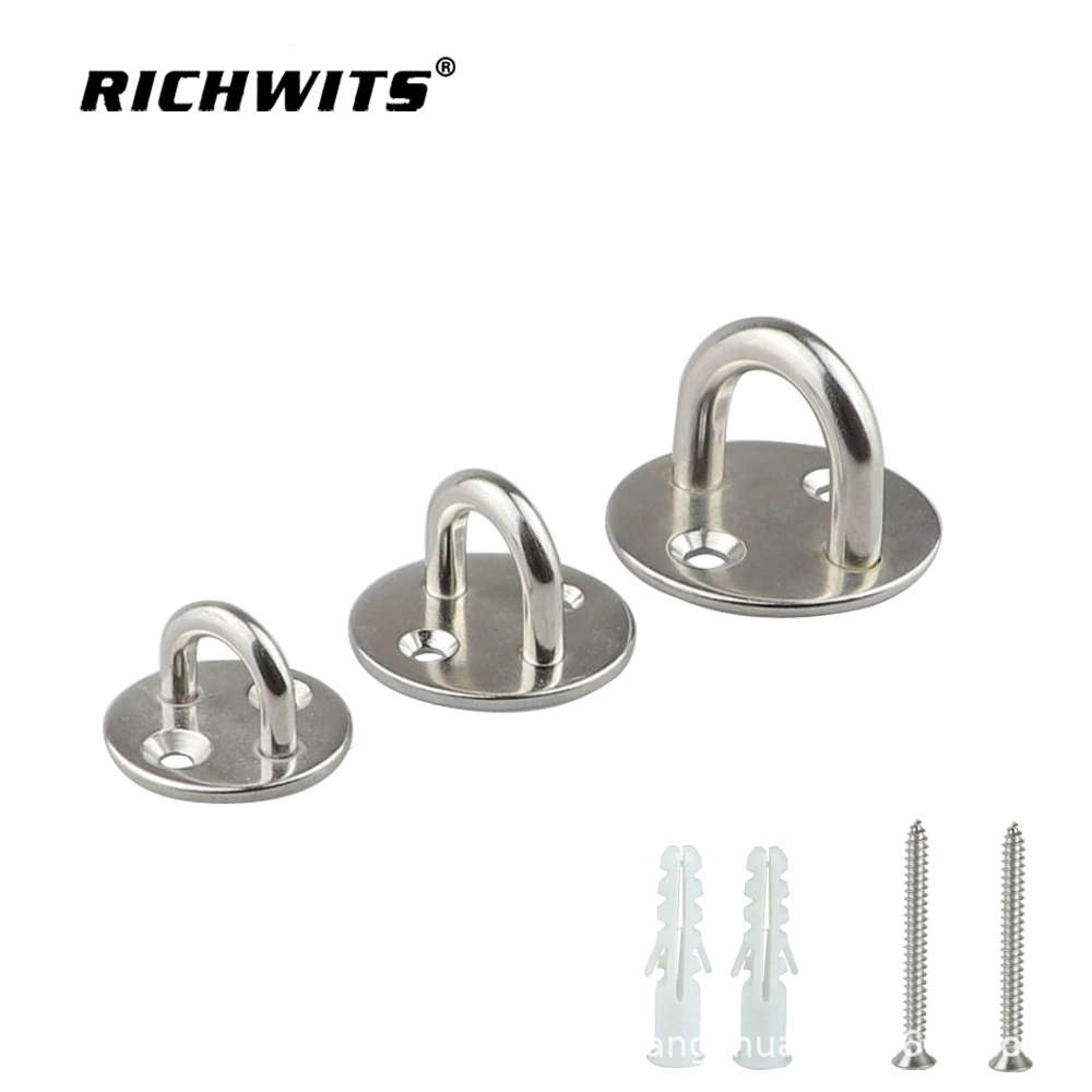 Круглая дверная Пряжка лодка фиксированная Пряжка детская площадка фиксированная проушина гамак стул фиксированная Пряжка Соединительная пряжка