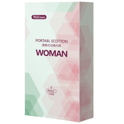 Disposable underwear pure cotton travel large size disposable women's underwear disposable underwear women's cotton sterile independent packaging