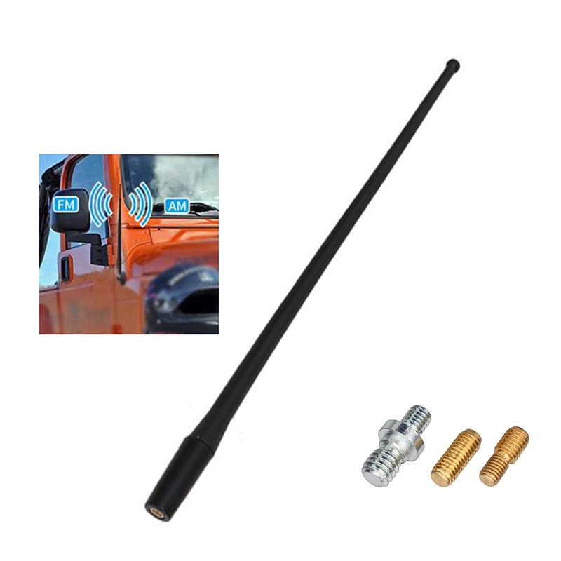 13inch Radio Antenna Suitable for Jeep Wrangler Jeep Suv 2007-2019 Car Antenna