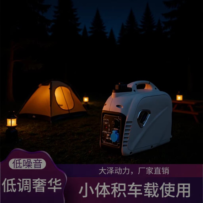 2KW便携数码变频发电机 大泽动力TO2000IS 停电应急备用 多功能型