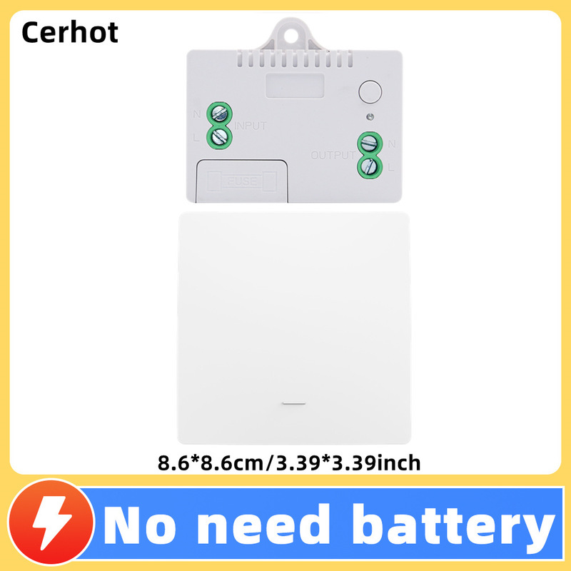 配線不要、電池不要、防水、自動電力スイッチ、ロッカータイプ家庭用ワイヤレスカジュアルリモコンスイッチ|undefined