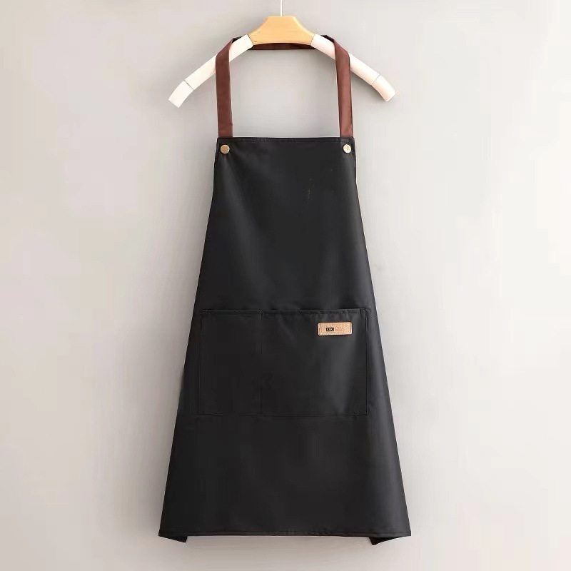 防水防油エプロン飲食男女作業服ウエスト周りカスタムinfo家庭用キッチン料理シンプルエプロン|undefined