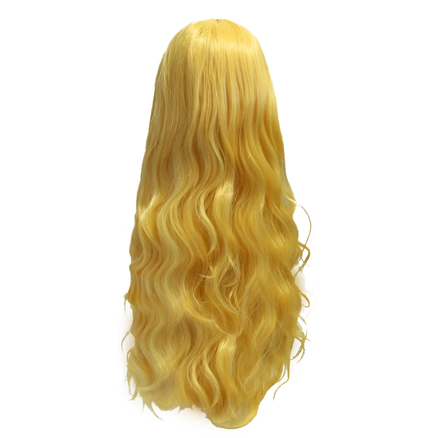 ST90 желтые вьющиеся волосы