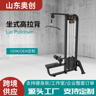 Commercial Gym Sitting High Pull Back Trainer Indoor Muscle Strength Pull Back Wide Muscle Shaping Training Home