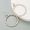 Fashionable earrings, European style, Korean style, suitable for import