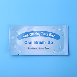 [Processing and Customization] Mint Flavored Oral Care Tooth Wipes/Tooth/Braces Cleaning Tablets Disposable Finger Cots