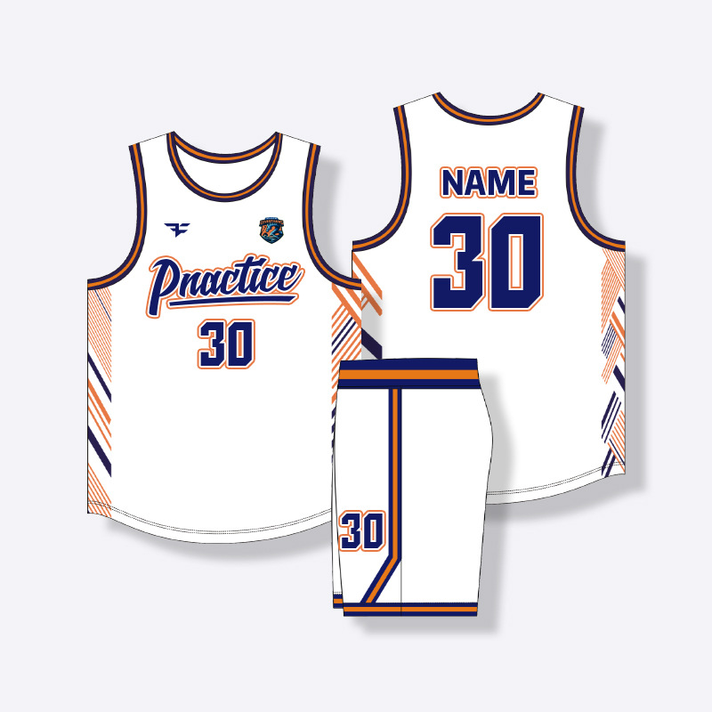 American Basketball Uniform Suit Men's Summer Student Sports Game Team Uniform Training Vest Large Size Jersey Printed Number