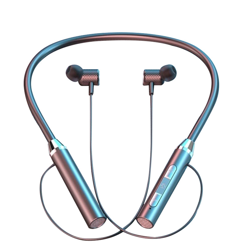 Tiktok popular nuevo auricular inalámbrico Bluetooth montado en el cuello ultra largo espera fábrica al por mayor entrega de una sola pieza